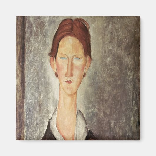 Studienportrait, c.1918-19 magnet (Vorne)