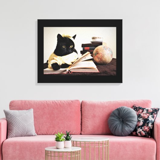 Studienzeit Leinwanddruck (Insitu (Wohnzimmer))