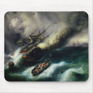 Studieren Sie für den Burning des "Kents" im Jahr Mousepad