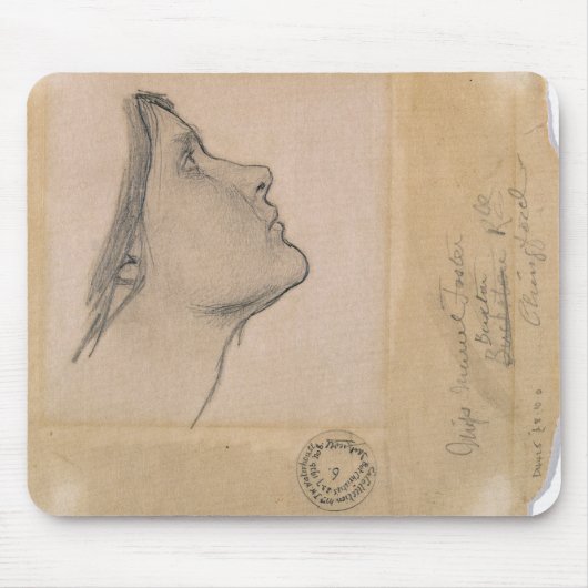Studieren Sie für "Lamia", c.1904-05 (Bleistift Mousepad (Vorne)