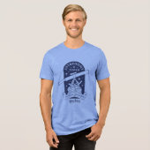 Studieren Sie im HOGWARTS™ Astronomieturm Tri-Blend Shirt (Vorderseite voll)