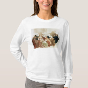 Studieren Sie während eines Abends an Baron von T-Shirt