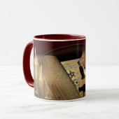 Studieren von Katzen-Lektionen Tasse (Vorderseite Links)