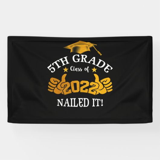 Studierende Abschluss 5th Class 2022 Banner (Horizontal)