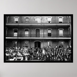 Studierende an der Berea Uni in Berea, KY 1899 Poster