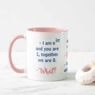 Studierende Flirts in Mathematik - Funny Mug Tasse