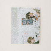 Studierende mit Mikroskopen Puzzle (Vertikal)