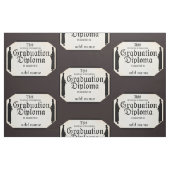 Studierende mit Stehendem Diplom Stoff (Fat Quarter (45,7 x 55,9 cm))