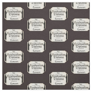 Studierende mit Stehendem Diplom Stoff