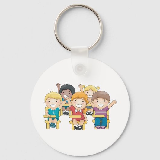 Studierende Schlüsselanhänger (Rückseite)