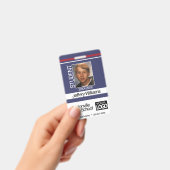 Studierendes Foto - Blau Ausweis (Handheld)