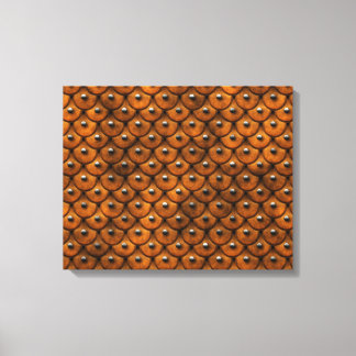 Studiertes Leder 1 gezogene Canvas Leinwanddruck