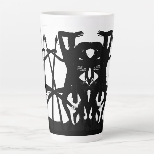 Studio16 Warrior-Tasse Milchtasse (Vorderseite)
