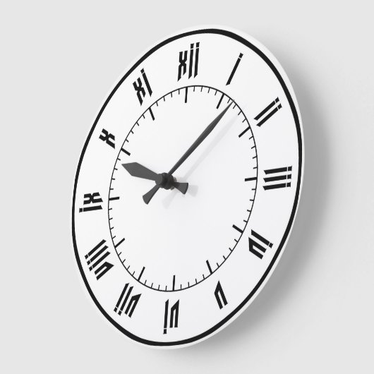 studio432hz römische Wanduhr (Winkel)