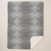 Studio 40: Floral Hamentaschen Sherpadecke (Vorderseite)