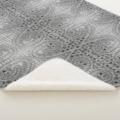 Studio 40: Floral Hamentaschen Sherpadecke (3/4)