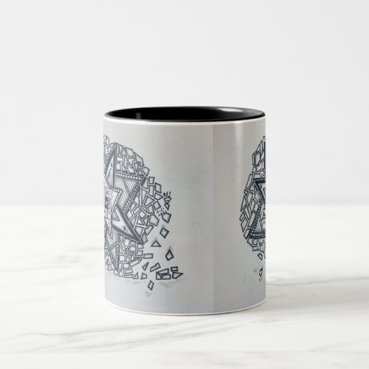 Studio 40: Hass hat hier keine Zuhause Tasse (Mittel)