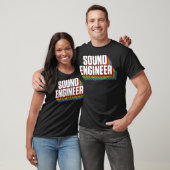Studio Audio Engineer Fun Sing Sound Typ Tech T-Shirt (Unisex)