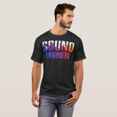 Studio Audio Engineer Tools Sound Guy Tech T-Shirt (Vorne ganz)