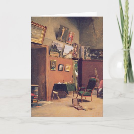 Studio auf der Rue de Furstenberg | Fré dé Bazil Karte (Vorderseite)