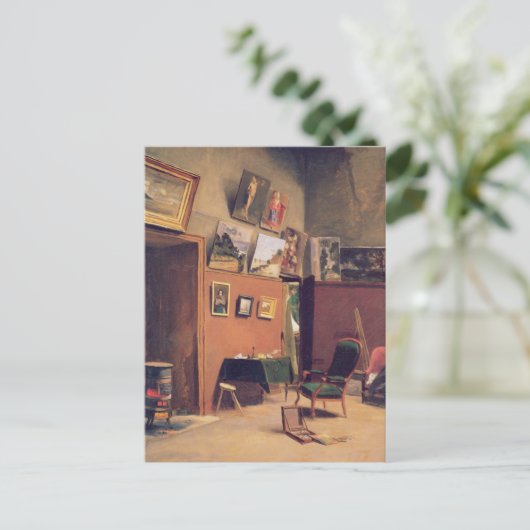 Studio auf der Rue de Furstenberg | Fré dé Bazil Postkarte (Stehend Vorderseite)