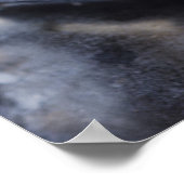 Studio-Aufnahme von Blaubeeren 2 Poster (Ecke)