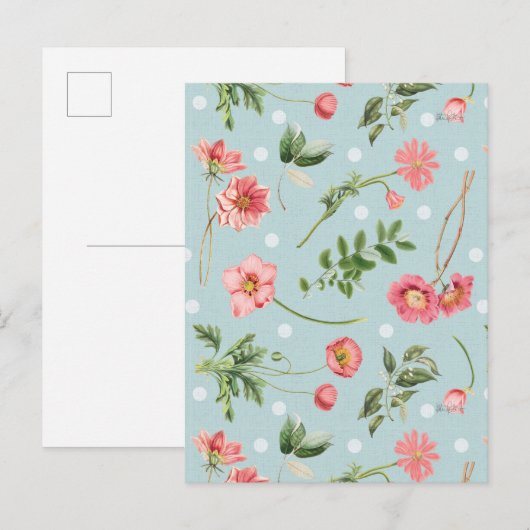 Studio Botanicals Postkarte (Vorne/Hinten)