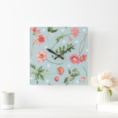 Studio Botanicals Quadratische Wanduhr (Zuhause)