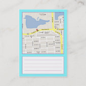 Studio - Business-, Location Card Visitenkarte (Rückseite)