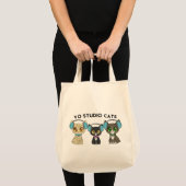 Studio Cats Totbeutel Tragetasche (Vorderseite (Produkt))
