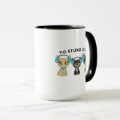 Studio Cats Zwei Tonaufnahmen Tasse (VorderseiteRechts)