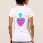 Studio Chloe Logo T-Shirt - Damen Schnitt (Rückseite)