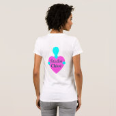 Studio Chloe Logo T-Shirt - Damen Schnitt (Schwarz voll)