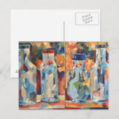 Studio Flaschen Postkarte (Vorne/Hinten)