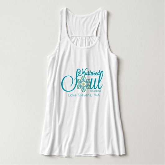 Studio - Flowy Racerback Behälter (2) Tank Top (Design Vorderseite)