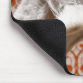 Studio-Foto von Bedlington Terrier Mousepad (Ecke)