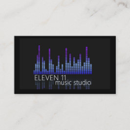 Studio für berufliche Musikaufnahmen Visitenkarte