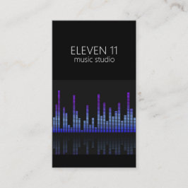 Studio für berufliche Musikaufnahmen Visitenkarte