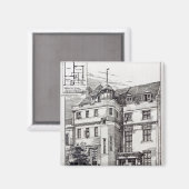 Studio für Bildhauer, 1892 Magnet (Vorderseite/Rückseite)