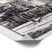 Studio für Bildhauer, 1892 Poster (Ecke)