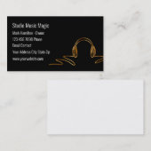 Studio für klassische Musikaufnahmen Visitenkarte (Vorne/Hinten)