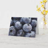 Studio geschossen von Blaubeeren 3 Karte (Gelbe Blume)
