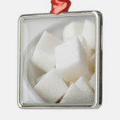 Studio geschossen von den Zuckerwürfeln in der Ornament Aus Metall (Links)