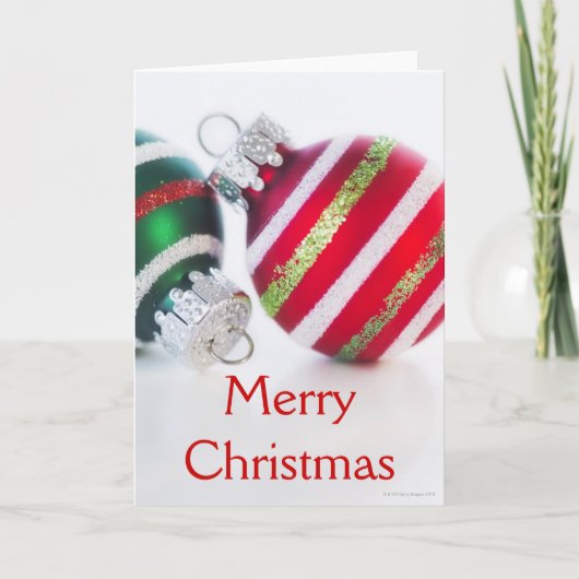Studio geschossen von Weihnachtsflitter 2 Feiertagskarte (Vorderseite)