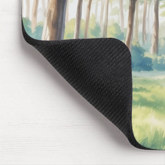 Studio Ghibli Inspired Forest Mousepad (Ecke)