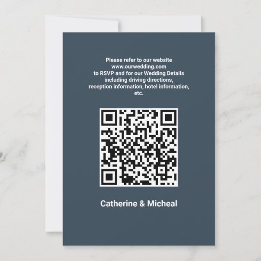 Studio Ghibli Stil personlized Wedding Einladung (Rückseite)