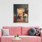 Studio in Rom Leinwanddruck (Insitu (Wohnzimmer))