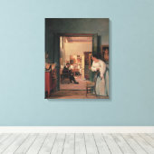 Studio in Rom Leinwanddruck (Insitu (Holzboden))