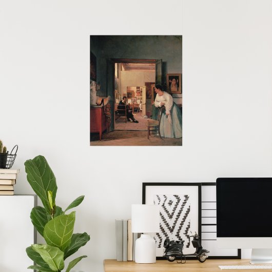 Studio in Rom Poster (Heimbüro)