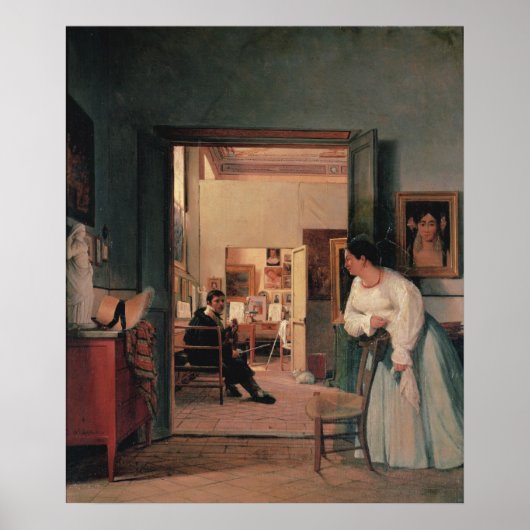 Studio in Rom Poster (Vorne)